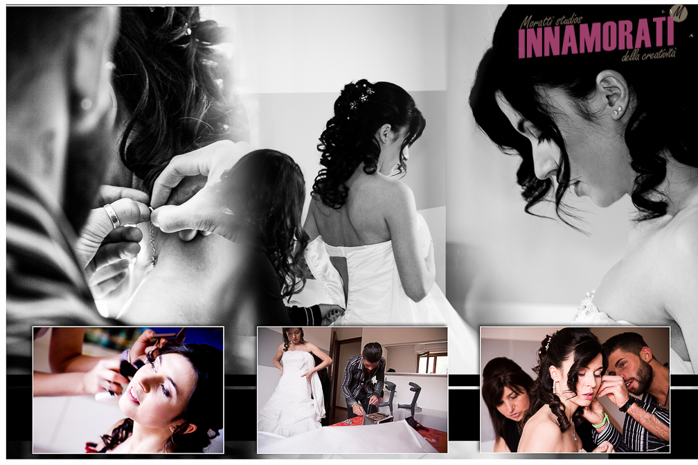 sposa idea,vestizione