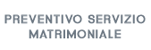 Preventivo servizio matrimoniale 